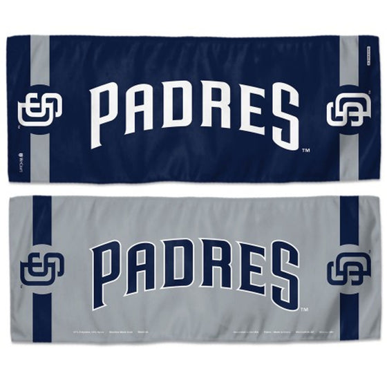 San Diego Padres Cooling Towel 12x30 - Special Order