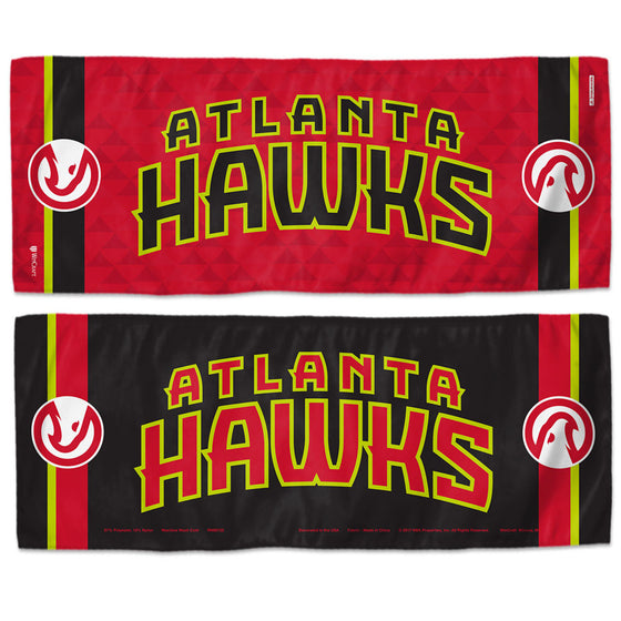 Atlanta Hawks Cooling Towel 12x30 - Special Order