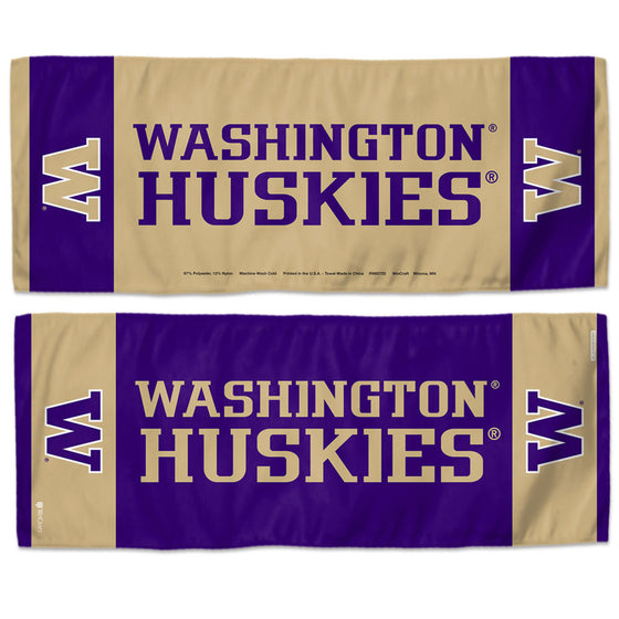 Washington Huskies Cooling Towel 12x30 - Special Order