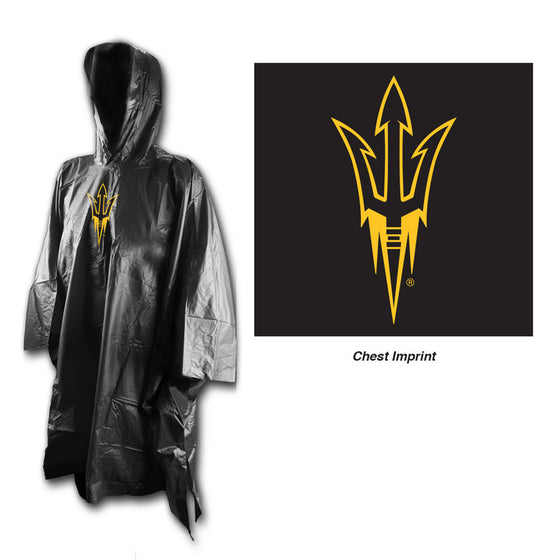 Arizona State Sun Devils Rain Poncho Special Order