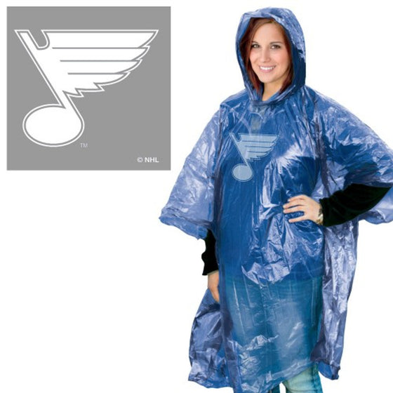 St. Louis Blues Rain Poncho Special Order