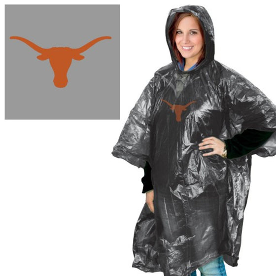 Texas Longhorns Rain Poncho