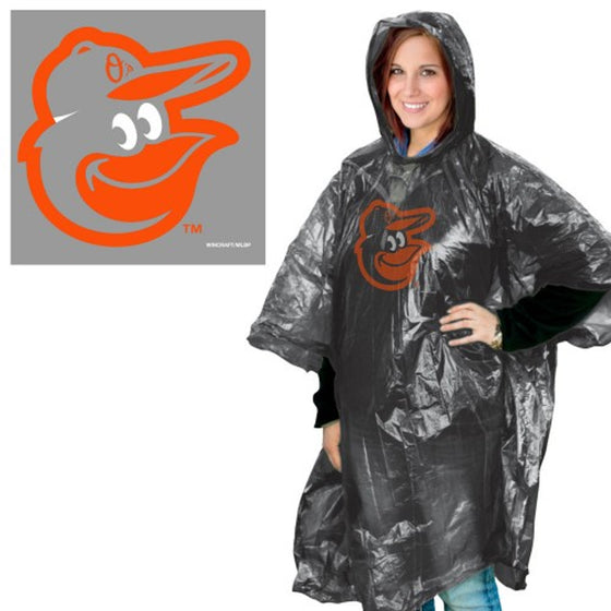 Baltimore Orioles Rain Poncho Special Order