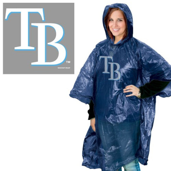 Tampa Bay Rays Rain Poncho Special Order