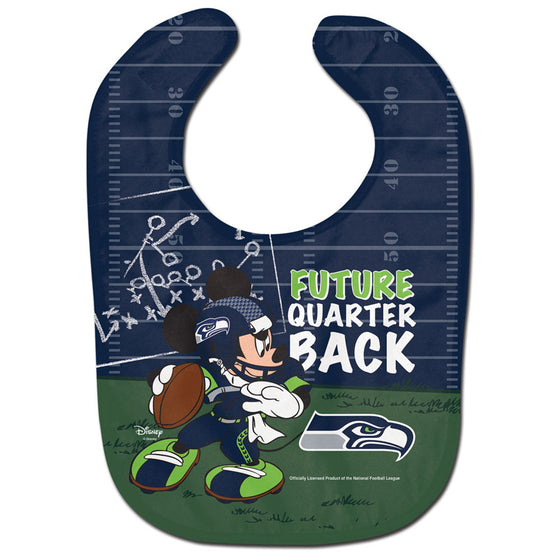 Seattle Seahawks Baby Bib All Pro Future Quarterback - Special Order