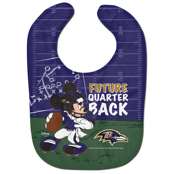 Baltimore Ravens Baby Bib All Pro Future Quarterback - Special Order