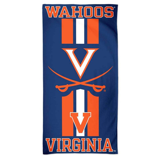 Virginia Cavaliers Towel 30x60 Beach Style Special Order