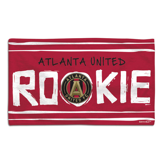 Atlanta United Baby Burp Cloth 10x17 Special Order