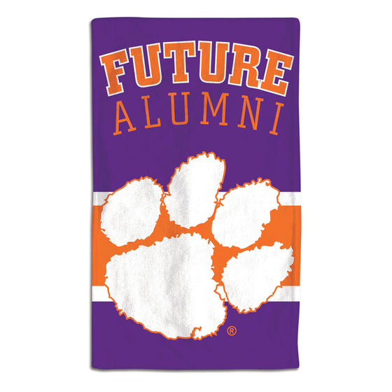 Clemson Tigers Baby Burp Cloth 10x17