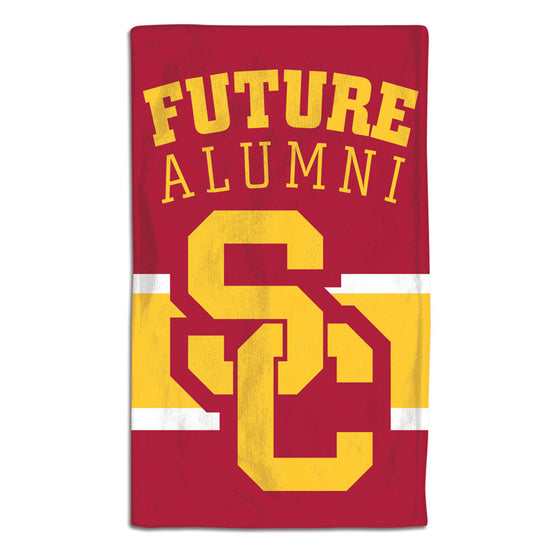 USC Trojans Baby Burp Cloth 10x17 Special Order