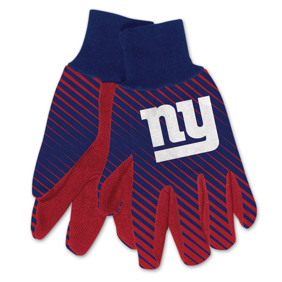 New York Giants Two Tone Adult Size Gloves