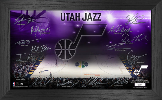 Utah Jazz 2024-25 Signature Court