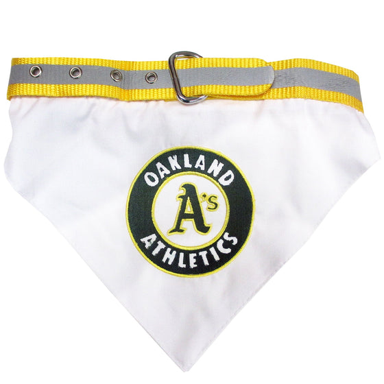 Oakland Athletics Collar Bandana Pets First