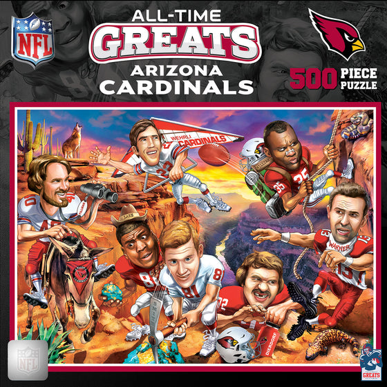 Arizona Cardinals Puzzle 500 Piece All-Time Greats