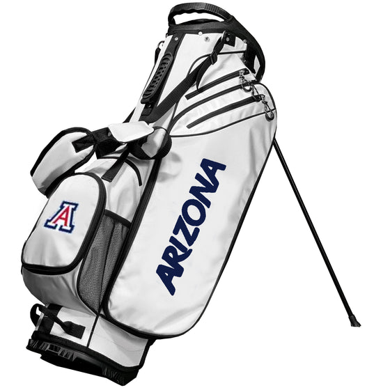 Arizona Wildcats Birdie Stand Golf Bag Wht - 757 Sports Collectibles