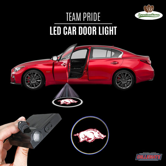 Arkansas Razorbacks Car Door Light LED Special Order