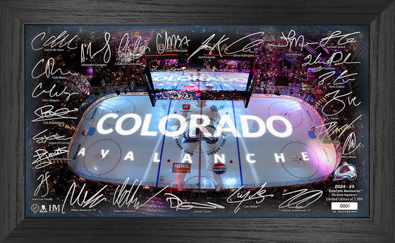 Colorado Avalanche 2024-25 Signature Rink