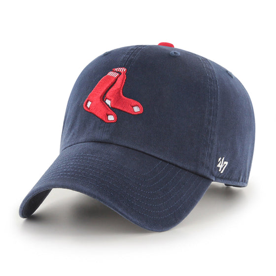 BOSTON RED SOX ALTERNATE 47 CLEAN UP Strapback Adjustable Hat - 757 Sports Collectibles