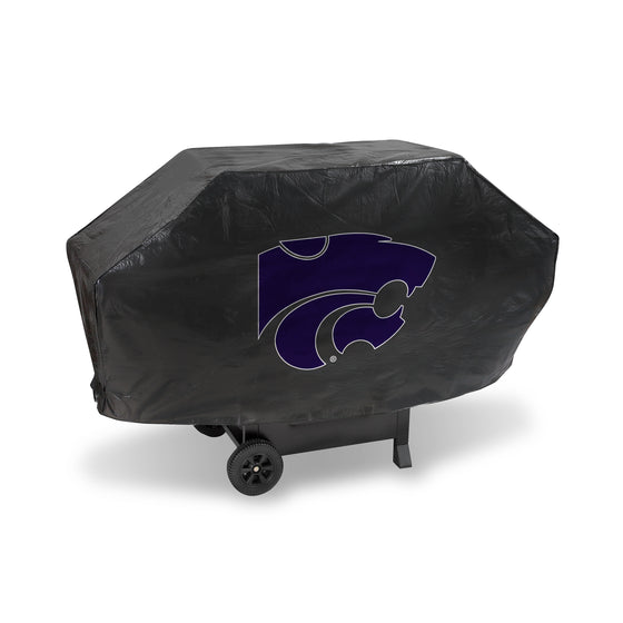 NCAA  Kansas State Wildcats  Deluxe Vinyl Grill Cover - 68" Wide/Heavy Duty/Velcro Staps