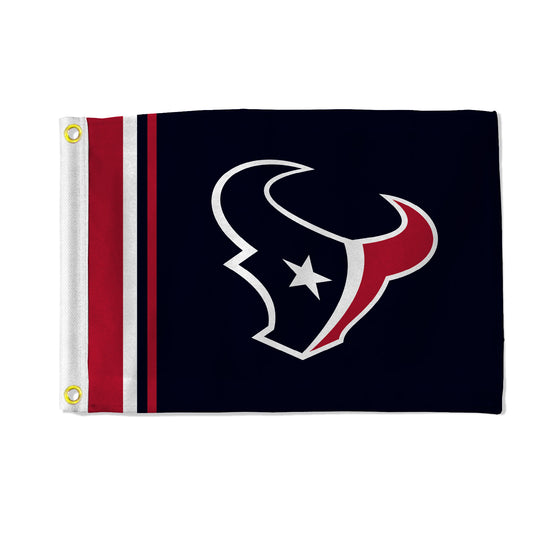 NFL Football Houston Texans Stripes Utility Flag - Double Sided - Great for Boat/Golf Cart/Home ect.