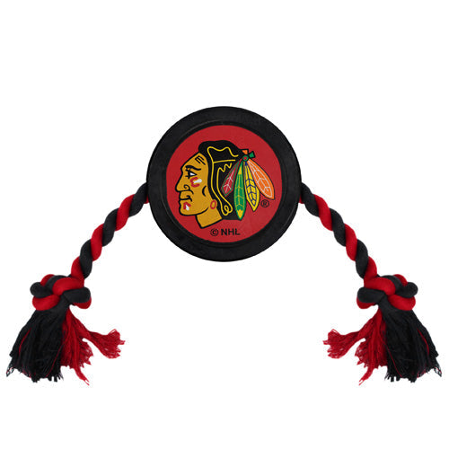 NHL Chicago Blackhawks Hockey Puck Toy Pets First