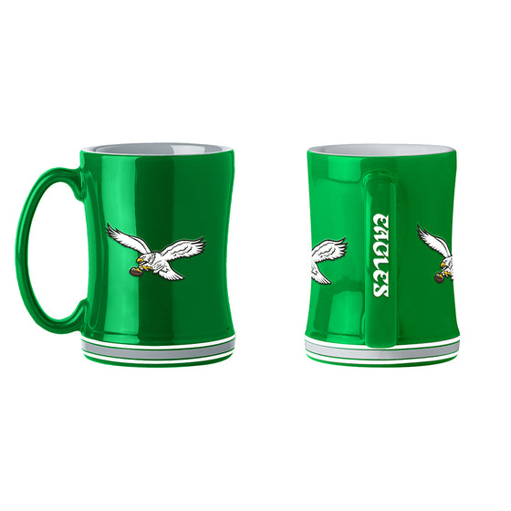 Philadelphia Eagles Retro Relief Mug