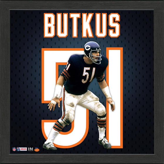 Dick Butkus IIMPACT Jersey Frame