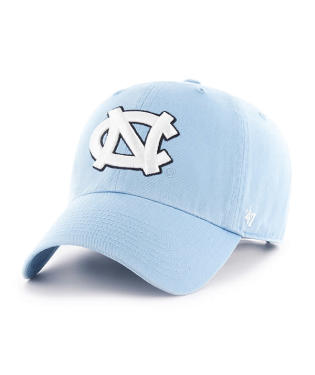 NORTH CAROLINA TAR HEELS UNC COLUMBIA 47 CLEAN UP Strapback Adjustable Hat - 757 Sports Collectibles