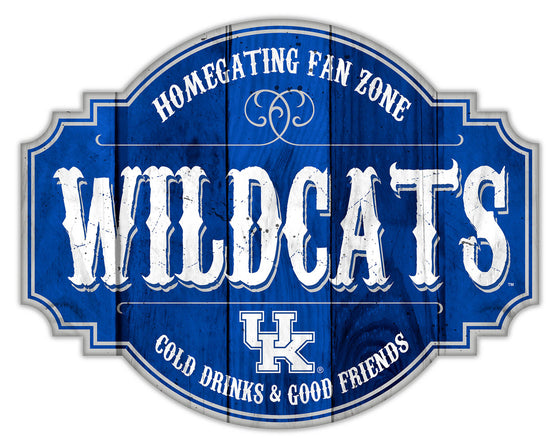 Kentucky Wildcats Sign Wood 12 Inch Homegating Tavern