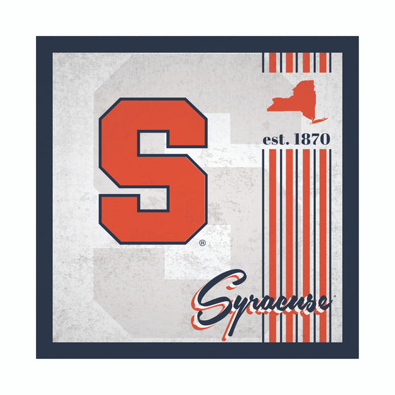 Syracuse Orange Sign Wood 10x10 Album Design - Special Order