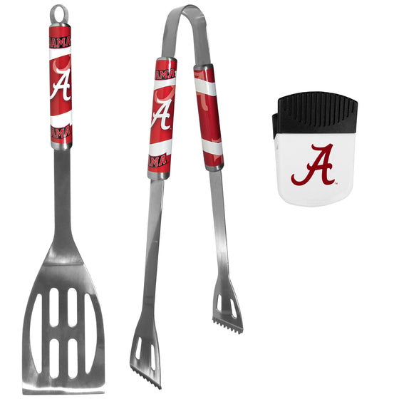 Alabama Crimson Tide 2 pc BBQ Set and Chip Clip