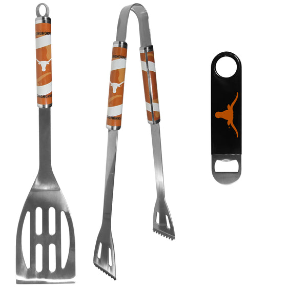 Texas Longhorns 2 pc BBQ Set and Bottle Opener