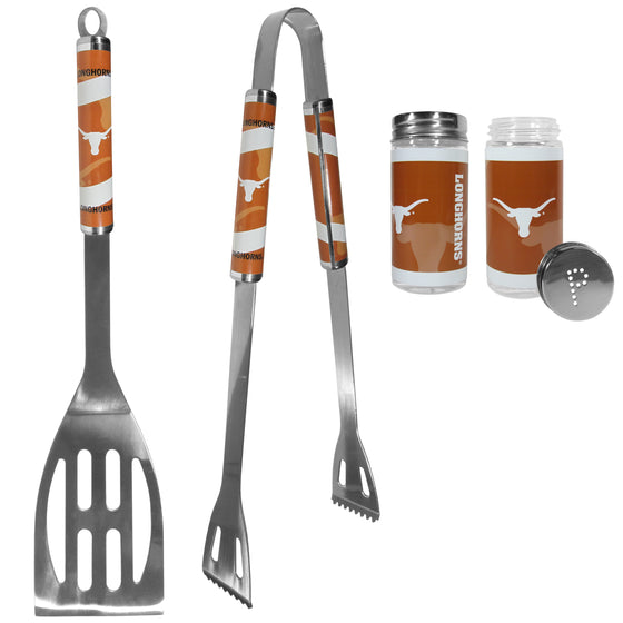 Texas Longhorns 2pc BBQ Set with Tailgate Salt & Pepper Shakers