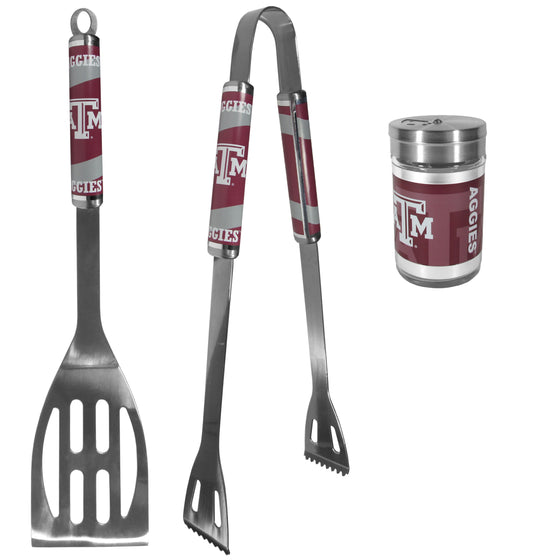 Texas A & M Aggies 2pc BBQ Set with Season Shaker