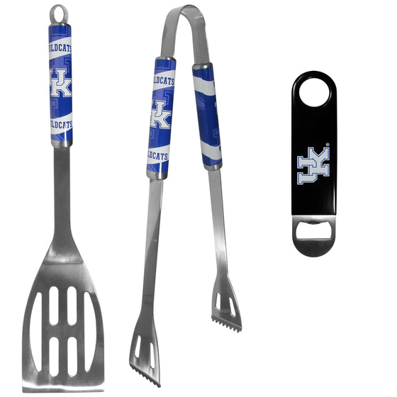 Kentucky Wildcats 2 pc BBQ Set and Bottle Opener