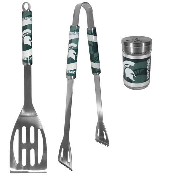 Michigan St. Spartans 2pc BBQ Set with Season Shaker