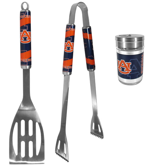 Auburn Tigers 2pc BBQ Set with Season Shaker