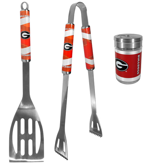 Georgia Bulldogs 2pc BBQ Set with Season Shaker