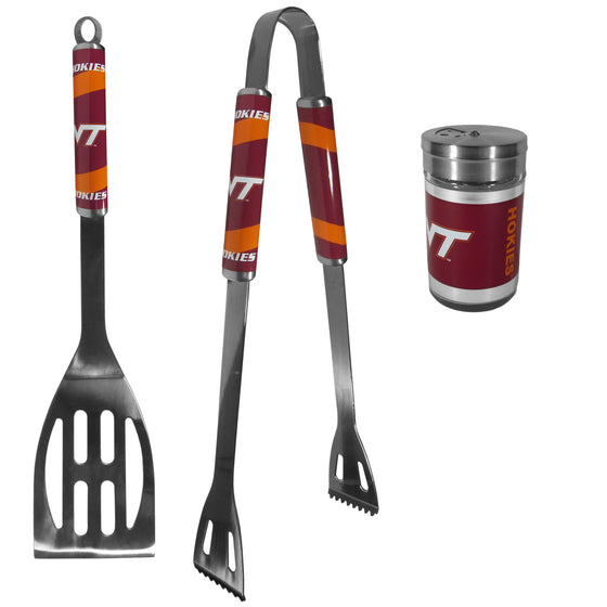 Virginia Tech Hokies 2pc BBQ Set with Season Shaker