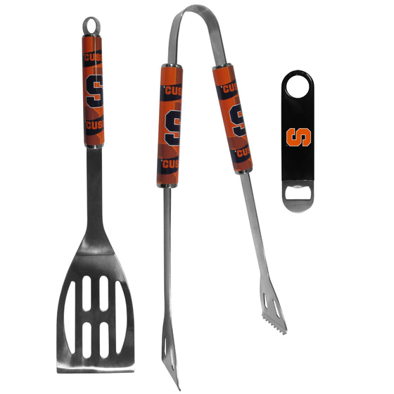 Syracuse Orange 2 pc BBQ Set and Bottle Opener