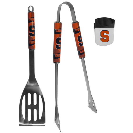 Syracuse Orange 2 pc BBQ Set and Chip Clip