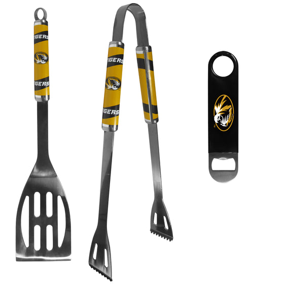 Missouri Tigers 2 pc BBQ Set and Bottle Opener