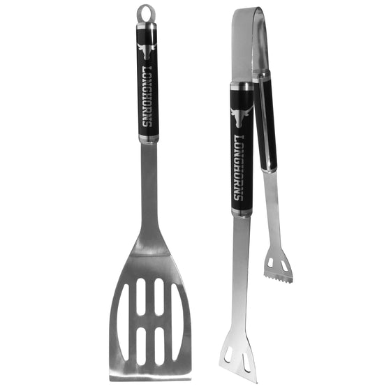 Texas Longhorns 2 pc Black BBQ Set