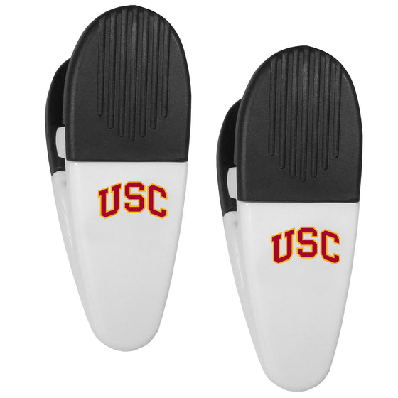 USC Trojans Mini Chip Clip Magnets, 2 pk