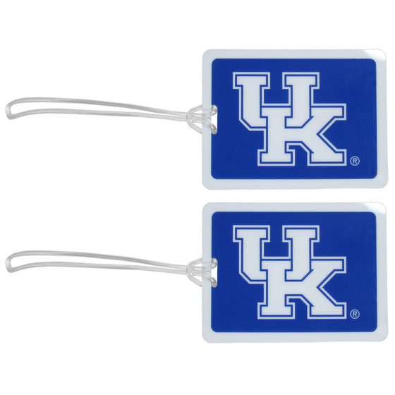 Kentucky Wildcats Vinyl Luggage Tag, 2pk