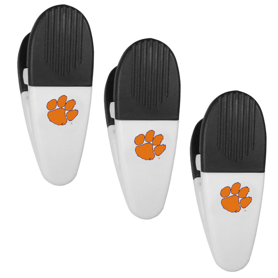 Clemson Tigers Mini Chip Clip Magnets, 3 pk