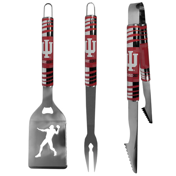 Indiana Hoosiers 3 pc Tailgater BBQ Tools