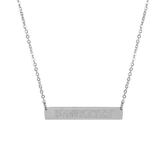 Iowa Hawkeyes Bar Necklace