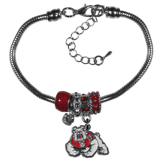 Carolina Hurricanes Euro Bead Bracelet