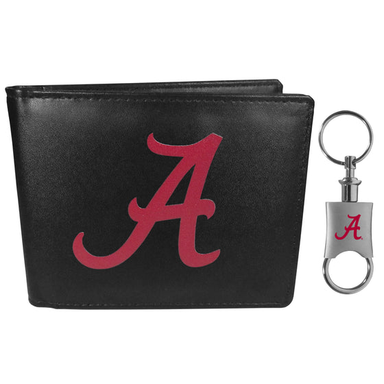 Alabama Crimson Tide Bi-fold Wallet & Valet Key Chain